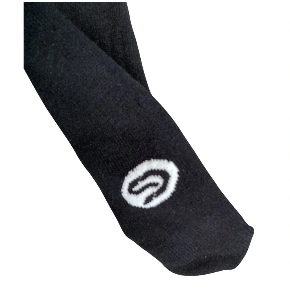 Unbranded Athletic Socks Youth OS Black Knee High Sports‎